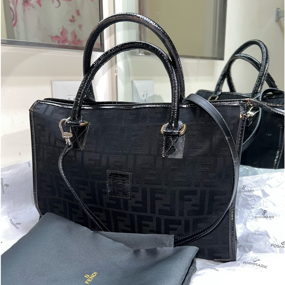 FENDI HANDBAG & DUSTBAG -preloved/project bag